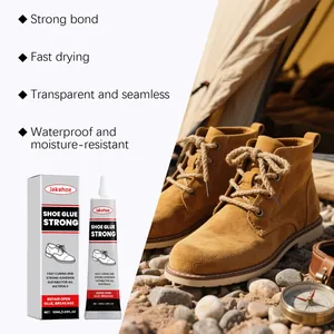 Pegamento profesional JAKEHOE fuerte para reparaciones duraderas de botas de exterior