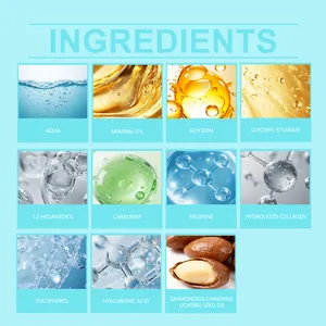 Elenco ingredienti crema contorno occhi al collagene con acido ialuronico e oli