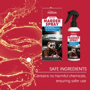 Homonth marterspray met veilige, chemicaliënvrije ingrediënten voor autobescherming