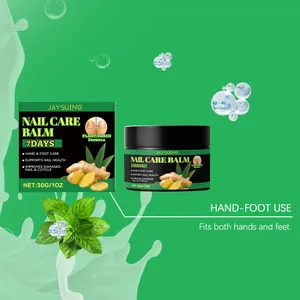 Nagelpflegebalsam mit Ingwerextrakt für gesunde Hände und Füße in einem 30g Tiegel.