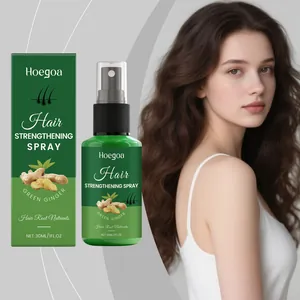 HOEGOA Ginger Hair Strengthening Spray Nourishing Scalp Essence Serum For Healthier Fuller Looking Hair Daily Use Hair Care Treatment