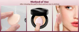 Gedetailleerde instructies voor het reinigen en aanbrengen van de make-up