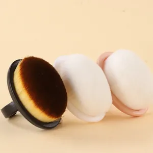 Professionelle weiche Nagelstaub-Reinigungsbürsten in den Farben Schwarz Weiß und Rosa