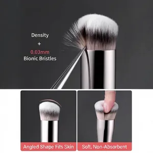 Pinceau anticernes biseauté 270 professionnel pour un maquillage parfait sous les yeux.