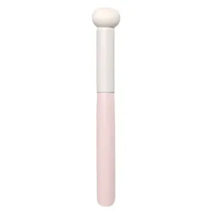 Tragbarer Concealer-Pinsel mit Pilzkopf und weichem Schwamm für nahtloses Verblenden