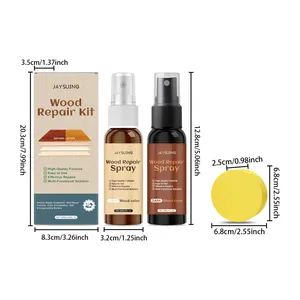 Specifiche dettagliate delle dimensioni per il kit spray riparazione legno JAYSUING