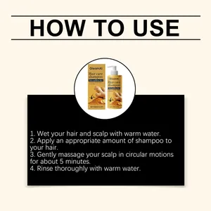 Gedetailleerde instructies voor het gebruik van GleamXi voedende gember shampoo voor haar