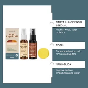 Elenco dettagliato degli ingredienti naturali e vantaggi per il kit di riparazione legno