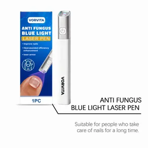Professional Vorvita anti-fungus blue light laser pen for effective home nail care and repair