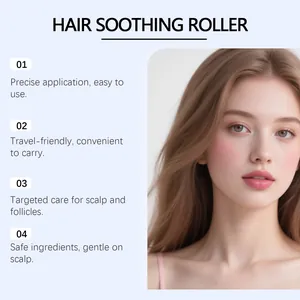 Key benefits of the gentle hair soothing roller for a healthy scalp and shiny hair