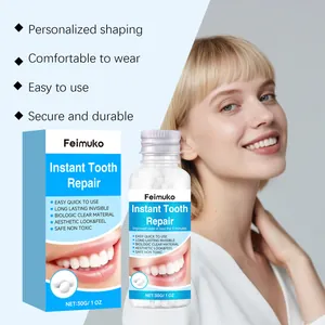 Instant tooth repair thermal beads by Feimuko for personalized shaping and comfort