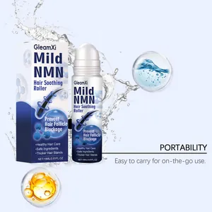 Portable GleamXi hair soothing roller essence for nourishing hair follicle care