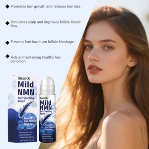 GleamXi Mild NMN hair soothing roller serum for healthy growth and scalp treatment