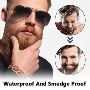 Waterproof baardvuller pen voor mannen voor een natuurlijke, volle baardlook