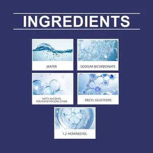 Vista macro degli ingredienti principali del detergente per lucidare ottone JAKEHOE.