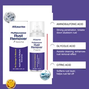 Detailed ingredient breakdown for Hikmarion Multipurpose Rust Remover with Citric Acid.