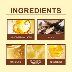 Elenco dettagliato degli ingredienti nutrienti dell'olio labbra al collagene.