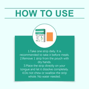 Detailed step-by-step instructions for using weight management dietary strips effectively