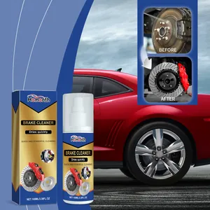 Detail of Homonth 100ml brake cleaner spray with before and after results