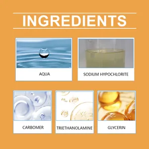 Liste détaillée des ingrédients actifs pour le nettoyant gel anti-taches polyvalent