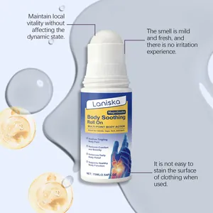 Roll-on lenitivo corpo Laniska MagniSoothe per articolazioni e muscoli, flacone 75ml