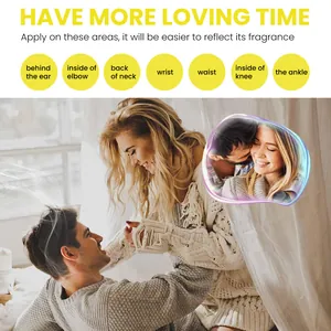 Detailed guide for applying North Moon pheromone body oil on pulse points for men and women