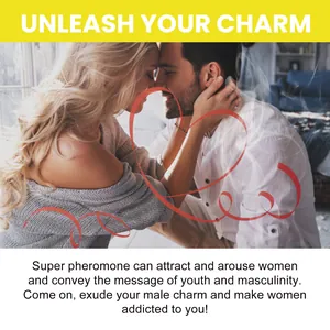 Close-up of a romantic couple illustrating the attractive effects of pheromone body oil