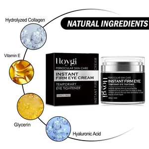 Hoygi instant firm eye cream with hyaluronic acid and collagen to reduce eye wrinkles