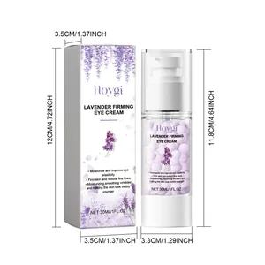 Detaillierte Maßansicht der Hoygi Lavendel Augencreme mit 30ml Flasche und Packung