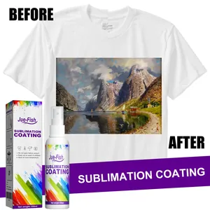 Detaillierte Ansicht des Jue-Fish Sublimationssprays mit Vorher-Nachher-Ergebnissen