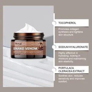 HOYGI Crème de soin Snake Venom Smooth Tight avec acide hyaluronique et tocophérol