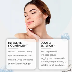 Skincare detail toont voordelen voor intensieve voeding en elasticiteit van huid