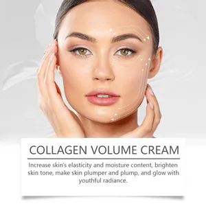 Collageen Volume Crème om de elasticiteit en vocht van de huid te verbeteren voor glans