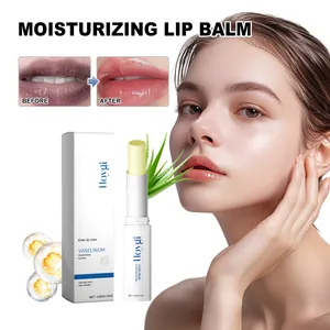 Gedetailleerde voor- en na-effecten van Hoygi hydraterende lippenbalsem op lippen