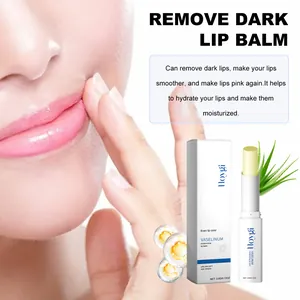 Detailopname van Hoygi lippenbalsem voor intensief herstel en hydratatie van lippen