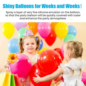 Professionele aerosol ballon glansspray voor langdurige glans en feestversiering