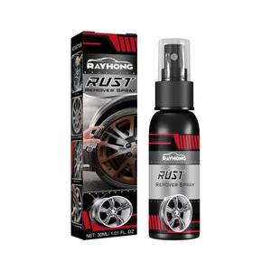 Rayhong Auto Rostentferner Spray Für Radnaben Lackoberfläche Metall Oxidation Reinigung Aufhellung Rostumwandler