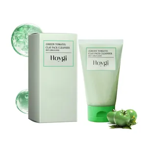 Hoygi Green Tomato Clay Pack Cleanser with hydrating formula for gentle skin cleansing