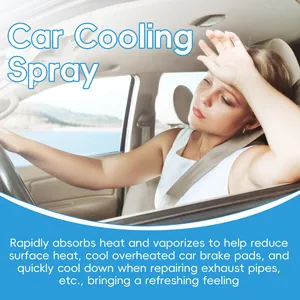 Spray de refroidissement rapide efficace pour l'intérieur de voiture et les pièces en été
