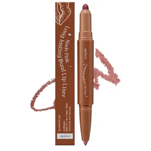 perfilador de labios doble zephoco en tono nude pink para una definición muy precisa