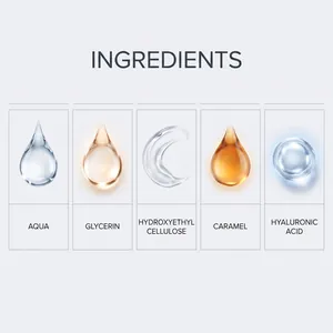 Detailed ingredient list for Halloween fake blood spray showing Aqua and Glycerin