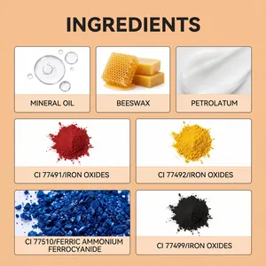 Ingredient list for Halloween tattoo stickers including beeswax and mineral oil.