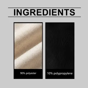 Makro-Textur des Haustierkostümstoffs aus Polyester und Polypropylen-Mischung