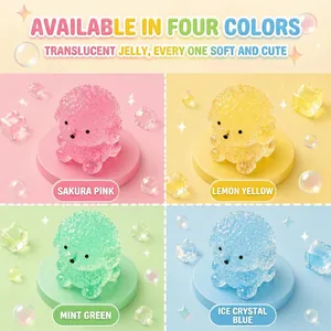 Maltose Puppy Squishy Toy Slow Rebound Poodle Shape Stress Relief Squeeze Toy For Kids Adults Cartoon Cute Animal Toy