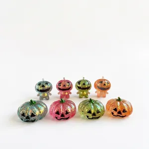 Collection de jouets citrouille d'Halloween pailletés pour soulager le stress