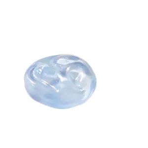 Ultraklares hellblaues Kokosöl-Squishy-Spielzeug mit langsamem Rückprall zum Stressabbau