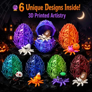 Halloween 3D geprinte spinneneieren set met 6 unieke verrassingen