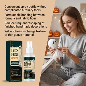 Sneldrogende stofverstijvingsspray voor Halloween-gaasgeesten en handwerkdecor