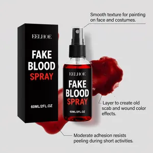 Detaillierte Merkmale und Anwendung von EELHOE Halloween Kunstblut-Spray für SFX-Makeup
