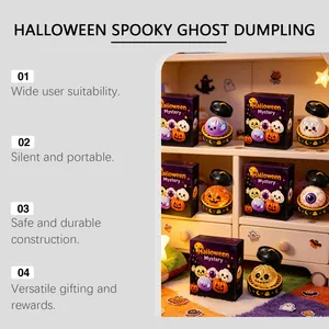 Gioco squishy Halloween Spooky Ghost Dumpling con scatola misteriosa festiva e allegra